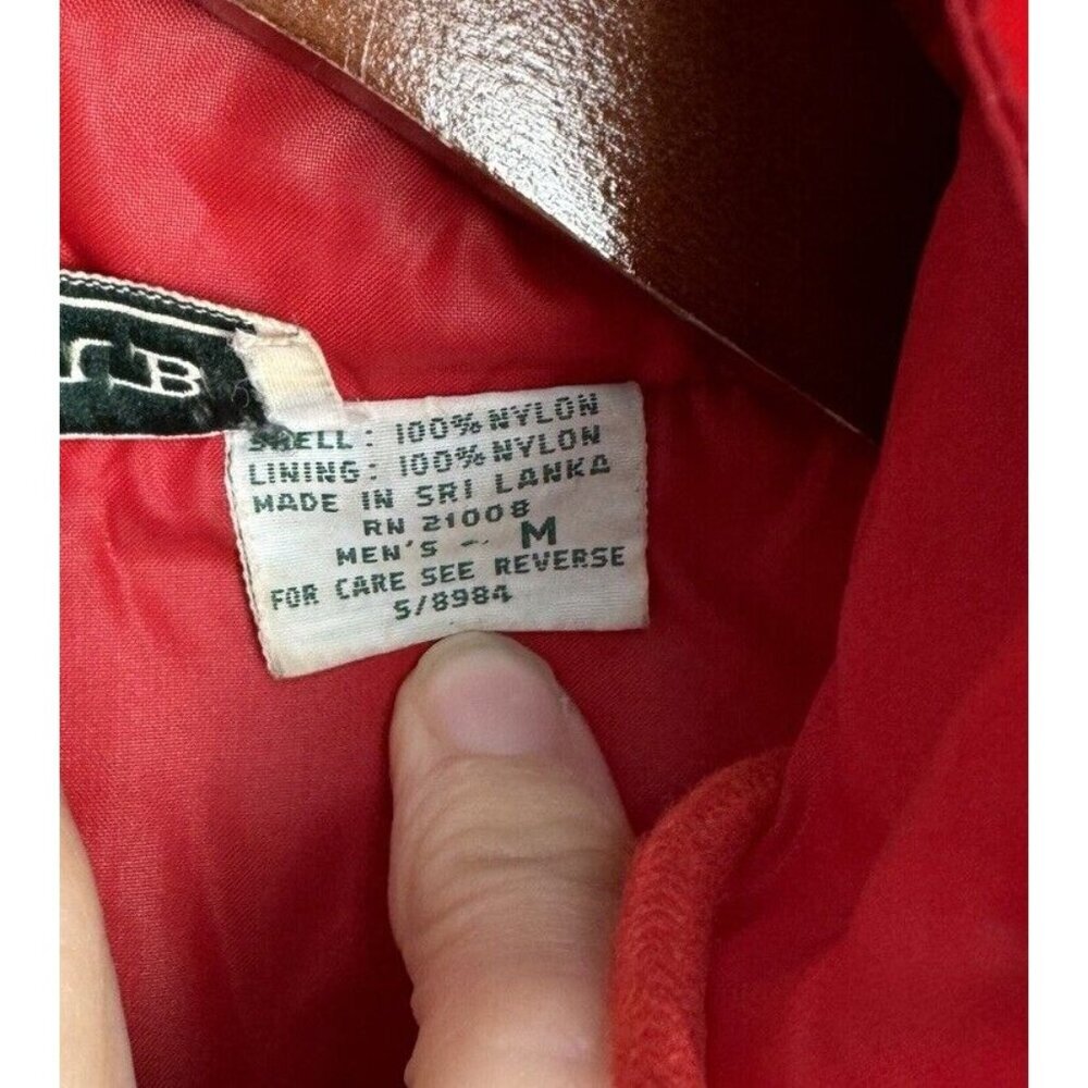 VTG Sawgrass Florida Golf‎ Country Club Rain Jacket M Izod Red Packable Hood EUC - Picture 10 of 16